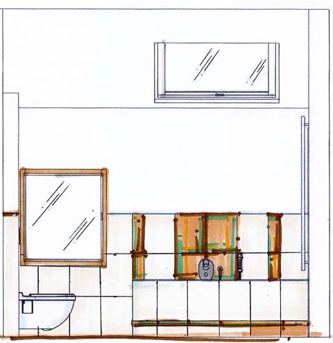 wc und badewanne